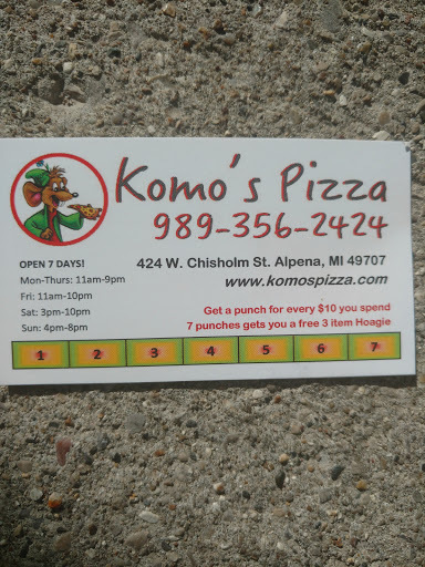 Komo`s Pizzaria